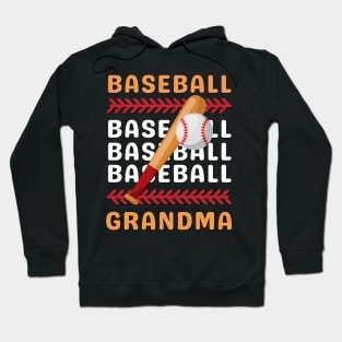 My Favorite Baseball Player Calls Me Grandma Gift for Baseball Grandma Hoodie